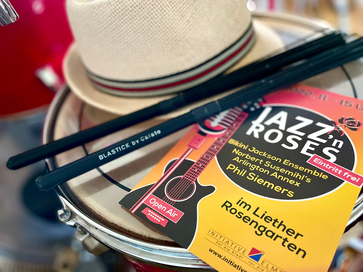 Jazz 'n Roses 2022 im Liether Rosengarten in Elmshorn!
