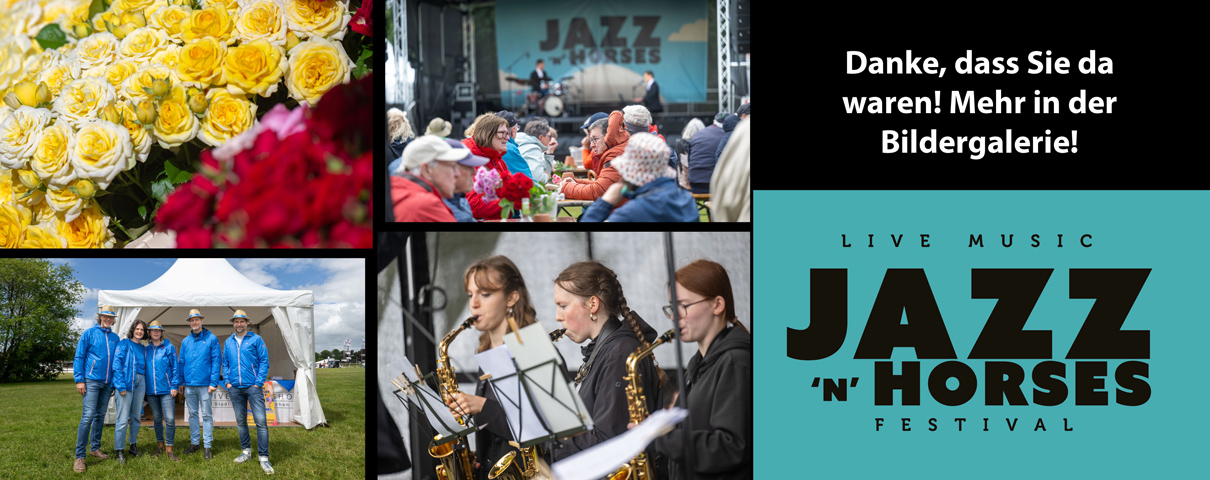 Jazz 'n' Horses auf der alten Trabrennbahn in Elmshorn