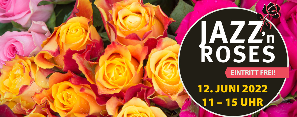 Jazz 'n Roses 2022 im Liether Rosengarten